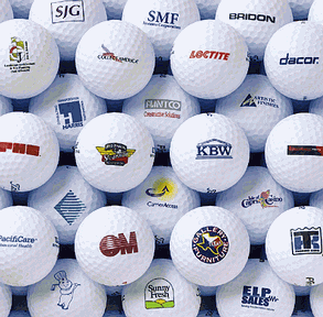 Printed Golf Balls